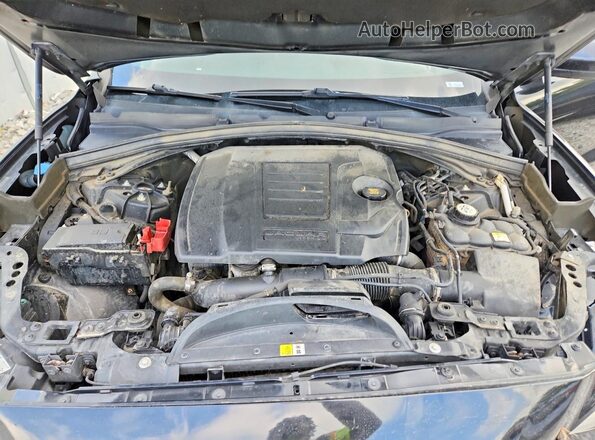 SADCJ2FX7JA257232 2018 JAGUAR F-PACE Black ძრავის განყოფილების ხედი