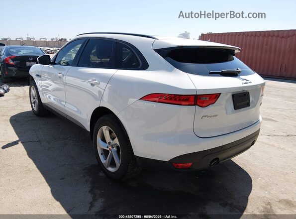 SADCJ2FX7JA279909 2018 JAGUAR F-PACE White Rear left