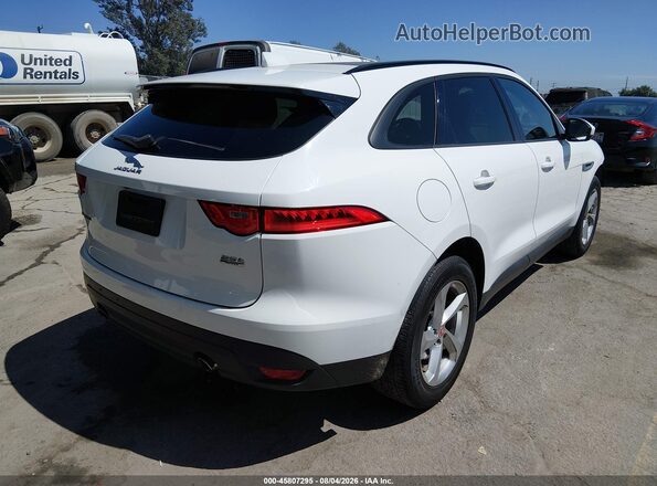 SADCJ2FX7JA279909 2018 JAGUAR F-PACE White Rear right