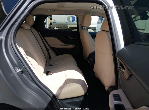 SADCJ2FX7JA279909 2018 JAGUAR F-PACE White VIN sticker view