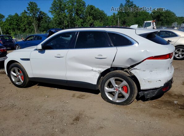 SADCJ2FX8KA357275 2019 JAGUAR F-PACE White უკანა მარცხენა