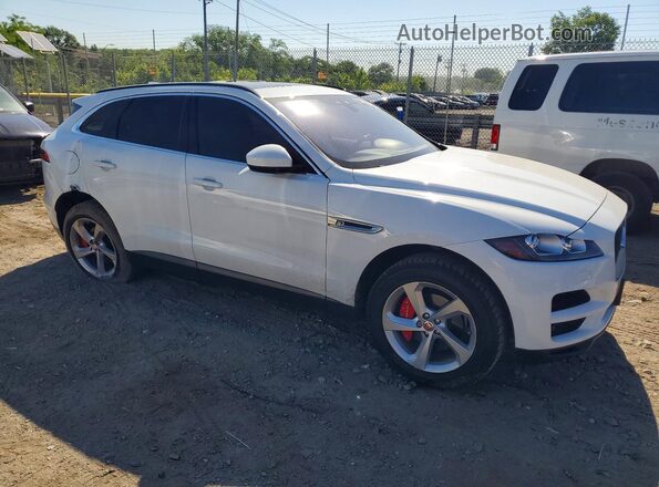 SADCJ2FX8KA357275 2019 JAGUAR F-PACE White წინა მარჯვენა