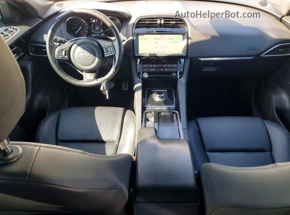 SADCJ2FX8KA357275 2019 JAGUAR F-PACE White წინა პანელის ხედი