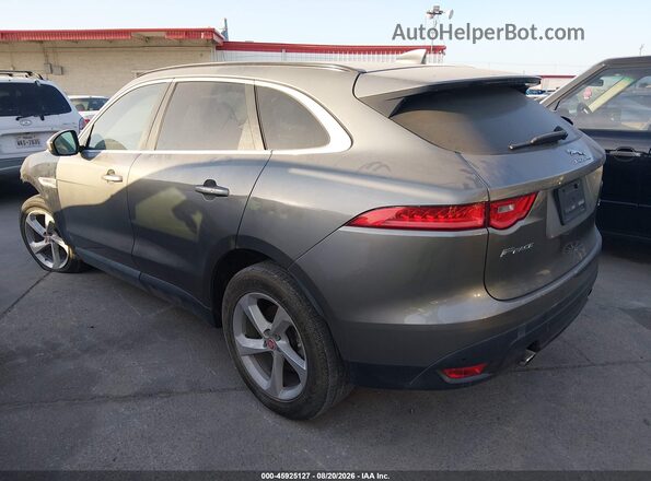 SADCJ2FX8KA369300 2019 JAGUAR F-PACE Gray უკანა მარცხენა