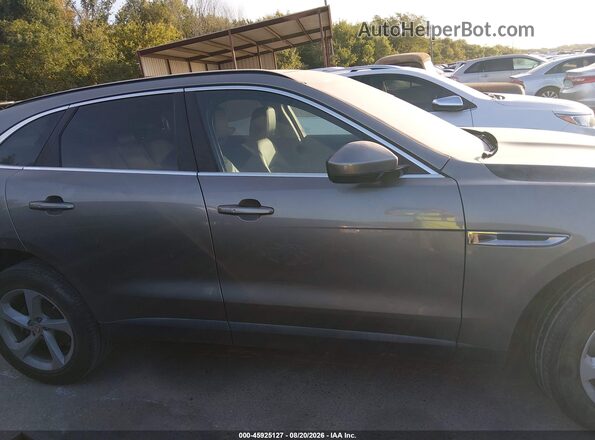 SADCJ2FX8KA369300 2019 JAGUAR F-PACE Gray სალონის 360-გრადუსიანი ხედი