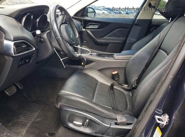SADCJ2FX9KA395324 2019 JAGUAR F-PACE Blue Vista interior delantera