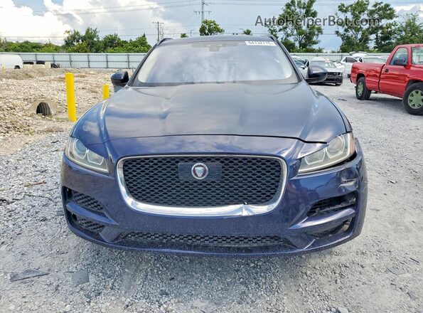 SADCJ2FX9KA395324 2019 JAGUAR F-PACE Blue Vista frontal