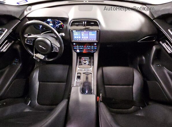 SADCJ2FXXKA360162 2019 JAGUAR F-PACE Black Widok deski rozdzielczej