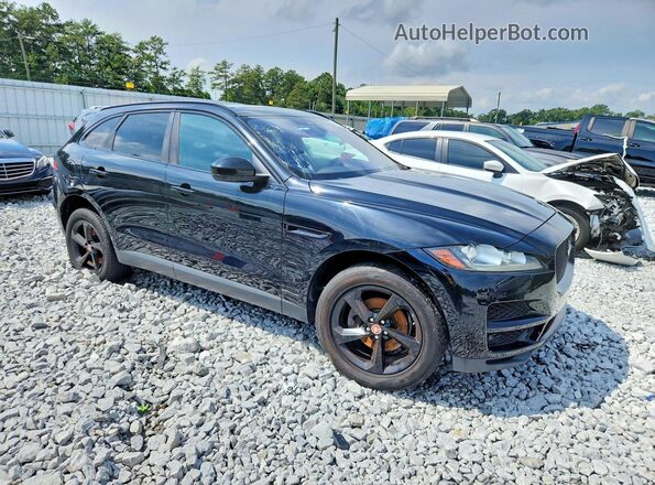SADCJ2FXXLA618696 2020 JAGUAR F-PACE Black წინა პანელის ხედი
