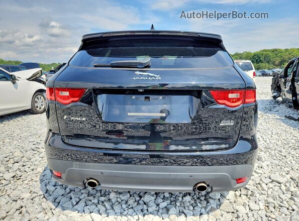 SADCJ2FXXLA618696 2020 JAGUAR F-PACE Black ძრავის განყოფილების ხედი