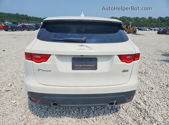 SADCJ2GX1JA235550 2018 JAGUAR F-PACE Белый Вид сзади