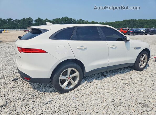 SADCJ2GX1JA235550 2018 JAGUAR F-PACE Белый Задняя правая четверть