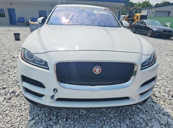 SADCJ2GX1JA235550 2018 JAGUAR F-PACE Белый Вид спереди