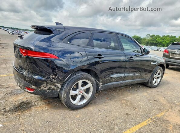 SADCJ2GX6JA236046 2018 JAGUAR F-PACE Black უკანა მარჯვენა