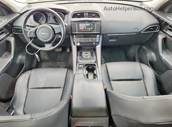 SADCJ2GX6JA236046 2018 JAGUAR F-PACE Black წინა პანელის ხედი