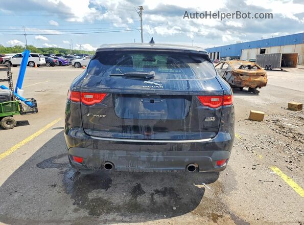 SADCJ2GX7JA235343 2018 JAGUAR F-PACE Black Rear view