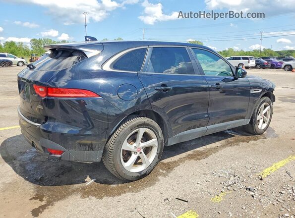 SADCJ2GX7JA235343 2018 JAGUAR F-PACE Black Rear right