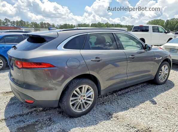 SADCK2BN0HA095021 2017 JAGUAR F-PACE Gray Delantero derecho