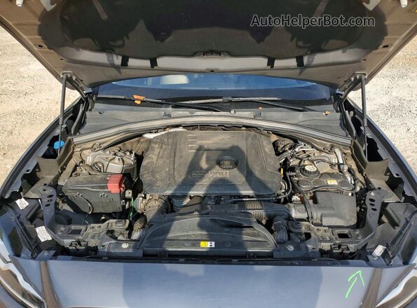 SADCK2BN7HA493181 2017 JAGUAR F-PACE Gray Vista del compartimento del motor