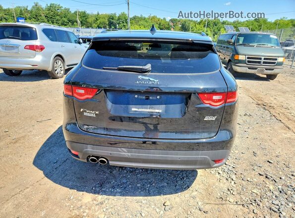SADCK2BNXHA493093 2017 JAGUAR F-PACE Black Vista trasera