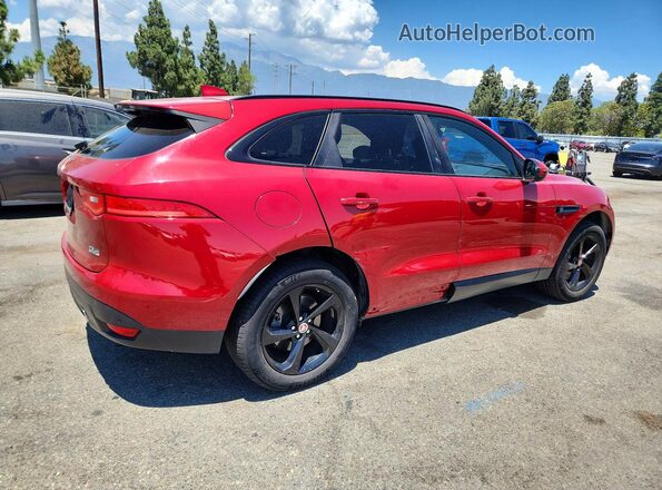 SADCK2BV1HA894760 2017 JAGUAR F-PACE Красный Задняя правая четверть