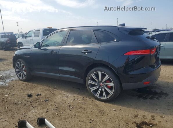 SADCK2BV2HA880415 2017 JAGUAR F-PACE Black Trasero izquierdo