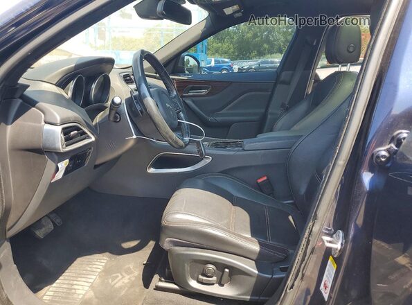 SADCK2BV6HA096674 2017 JAGUAR F-PACE Blue Vista interior delantera
