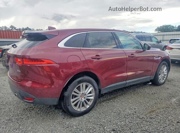 SADCK2BVXHA880291 2017 JAGUAR F-PACE Burgundy Rear right