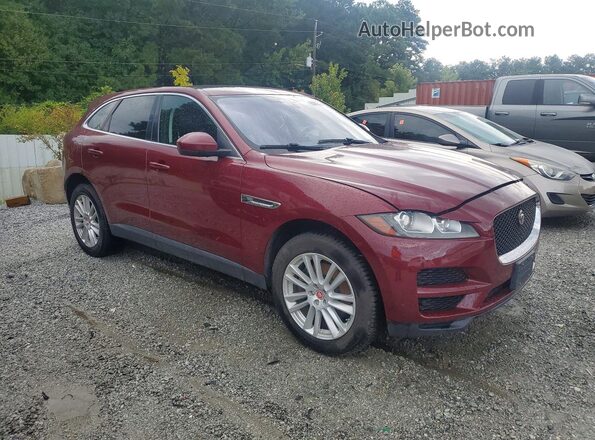 SADCK2BVXHA880291 2017 JAGUAR F-PACE Burgundy Front right