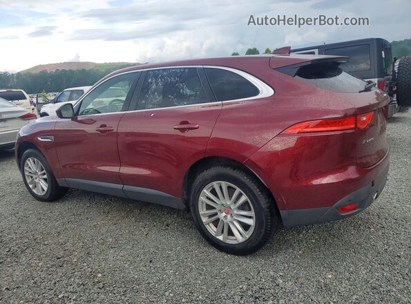 SADCK2BVXHA880291 2017 JAGUAR F-PACE Burgundy Rear left