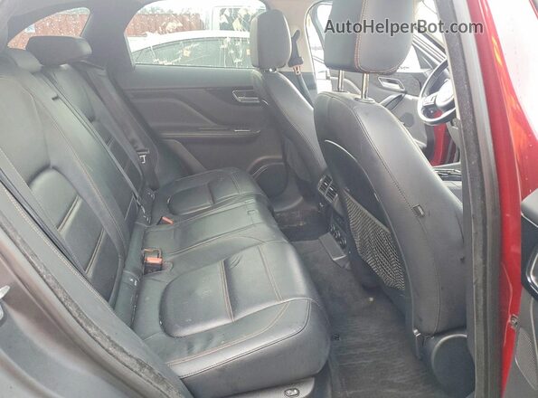 SADCK2BVXHA880291 2017 JAGUAR F-PACE Burgundy Rear interior view