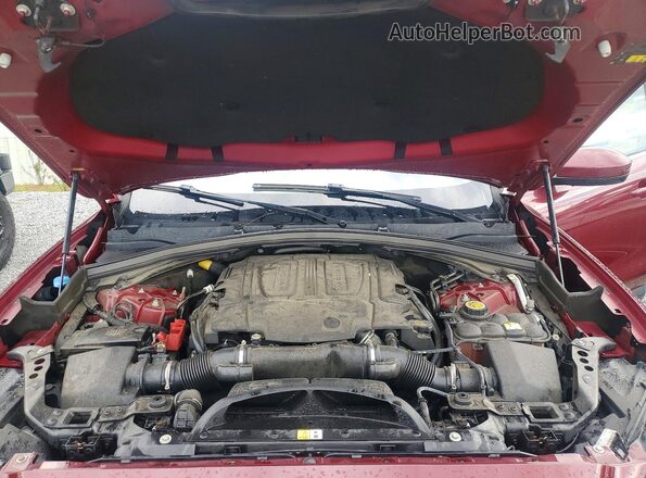 SADCK2BVXHA880291 2017 JAGUAR F-PACE Burgundy Engine compartment view