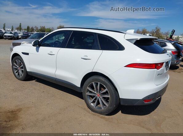 SADCK2FN2JA248837 2018 JAGUAR F-PACE White უკანა მარცხენა
