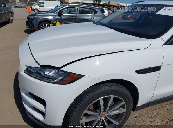SADCK2FN2JA248837 2018 JAGUAR F-PACE White წინა ხედი