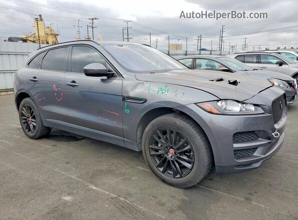 SADCK2FN3JA297951 2018 JAGUAR F-PACE Gray Передня права чверть