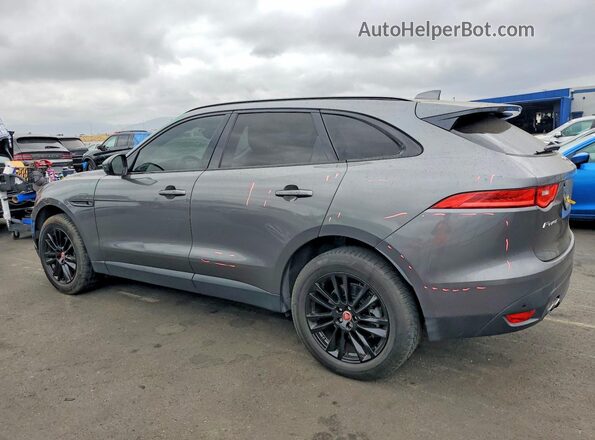 SADCK2FN3JA297951 2018 JAGUAR F-PACE Gray Задня ліва чверть