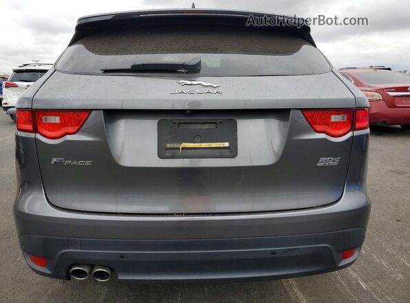 SADCK2FN3JA297951 2018 JAGUAR F-PACE Gray Вид ззаду