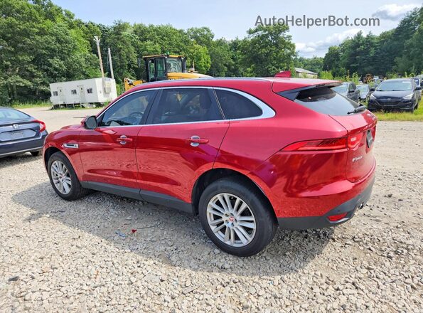 SADCK2FN4JA251867 2018 JAGUAR F-PACE Red Trasero derecho
