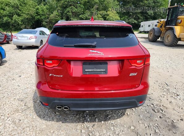 SADCK2FN4JA251867 2018 JAGUAR F-PACE Red Vista interior delantera