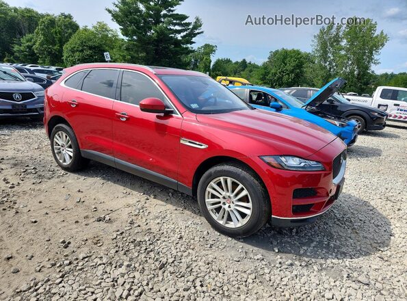 SADCK2FN4JA251867 2018 JAGUAR F-PACE Red Vista frontal