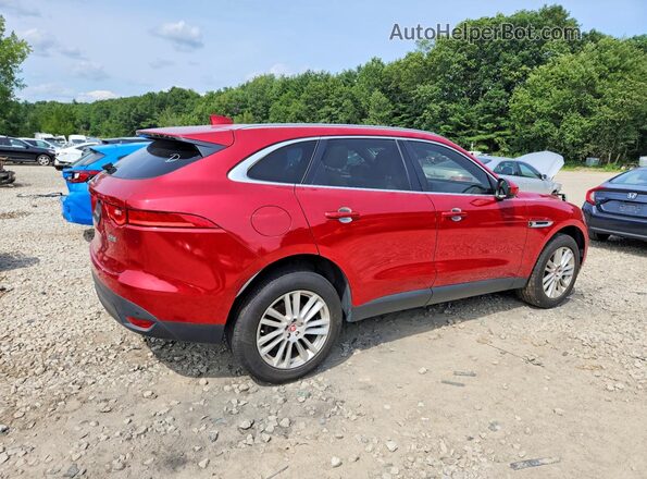 SADCK2FN4JA251867 2018 JAGUAR F-PACE Red Delantero derecho