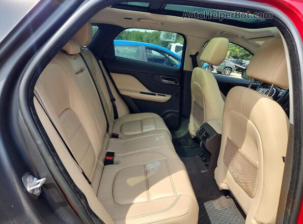 SADCK2FN4JA251867 2018 JAGUAR F-PACE Red Vista interior trasera