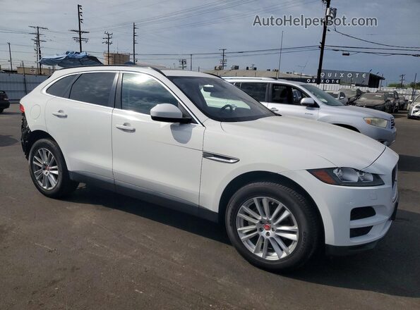 SADCK2FX1KA600874 2019 JAGUAR F-PACE White წინა პანელის ხედი