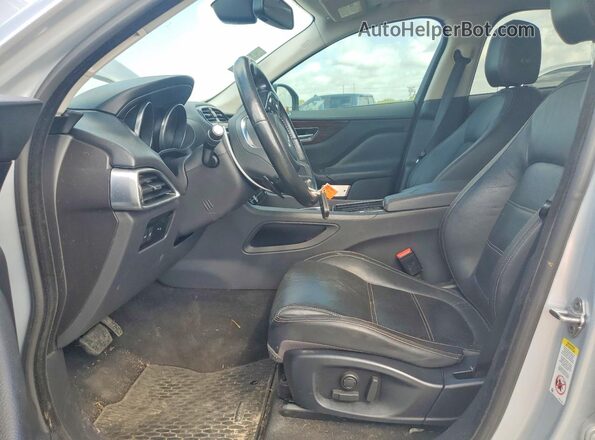 SADCK2FX2JA269673 2018 JAGUAR F-PACE Silver წინა პანელის ხედი