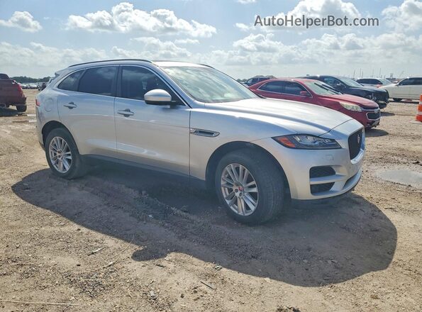 SADCK2FX2JA269673 2018 JAGUAR F-PACE Silver წინა ხედი