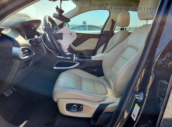 SADCK2FX3KA364079 2019 JAGUAR F-PACE Black Widok wnętrza z przodu