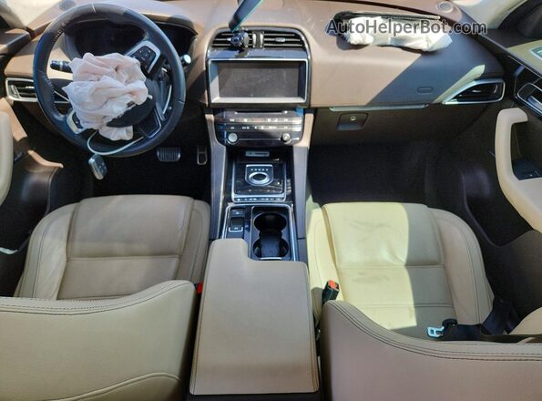 SADCK2FX3KA364079 2019 JAGUAR F-PACE Black Widok deski rozdzielczej