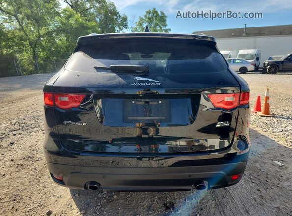 SADCK2FX3KA609575 2019 JAGUAR F-PACE Black უკანა ხედი