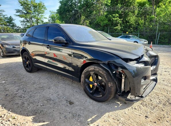 SADCK2FX3KA609575 2019 JAGUAR F-PACE Black წინა მარჯვენა