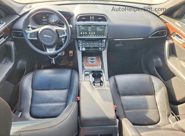 SADCK2FX3KA609575 2019 JAGUAR F-PACE Black წინა პანელის ხედი